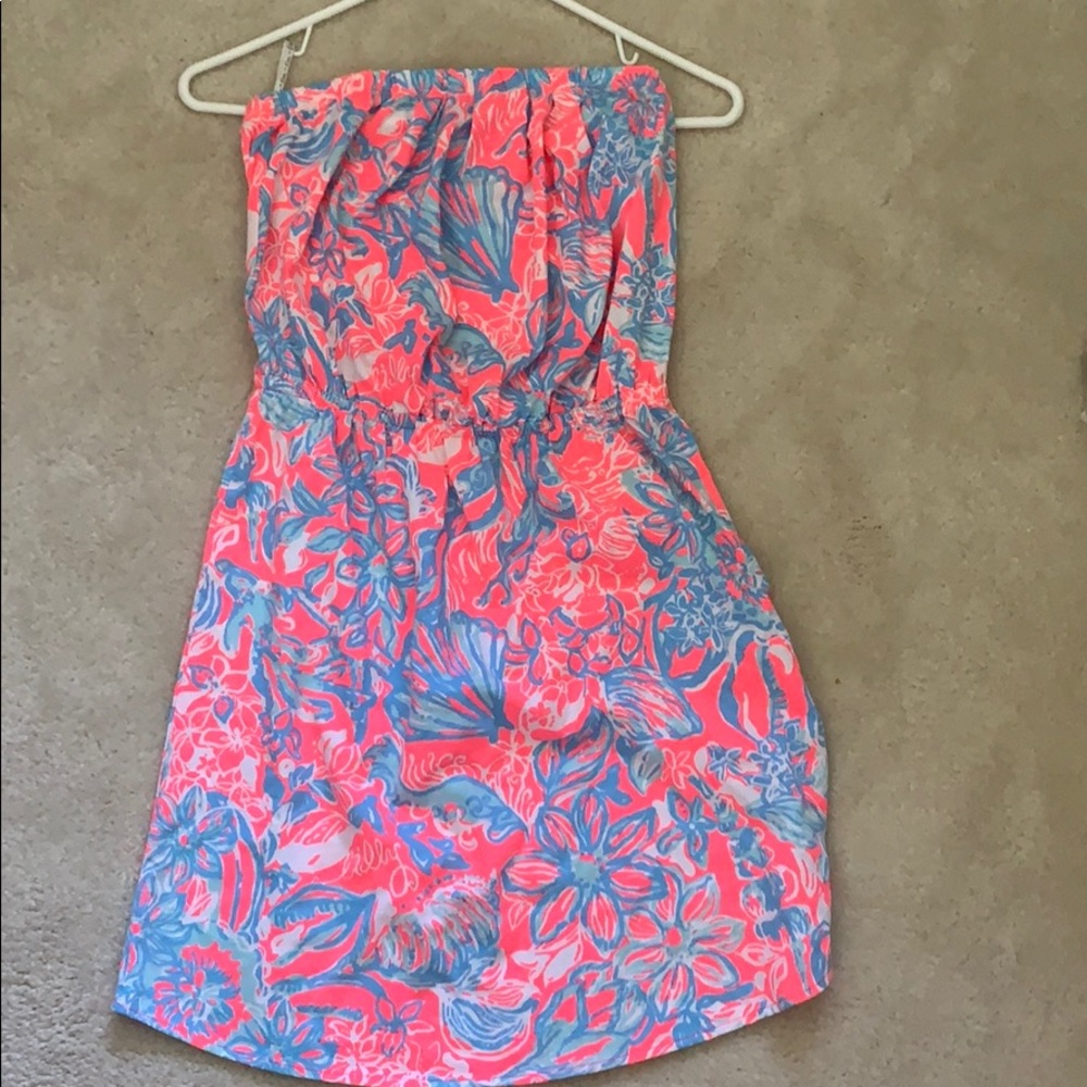 Lilly Pulitzer patterned cotton dress